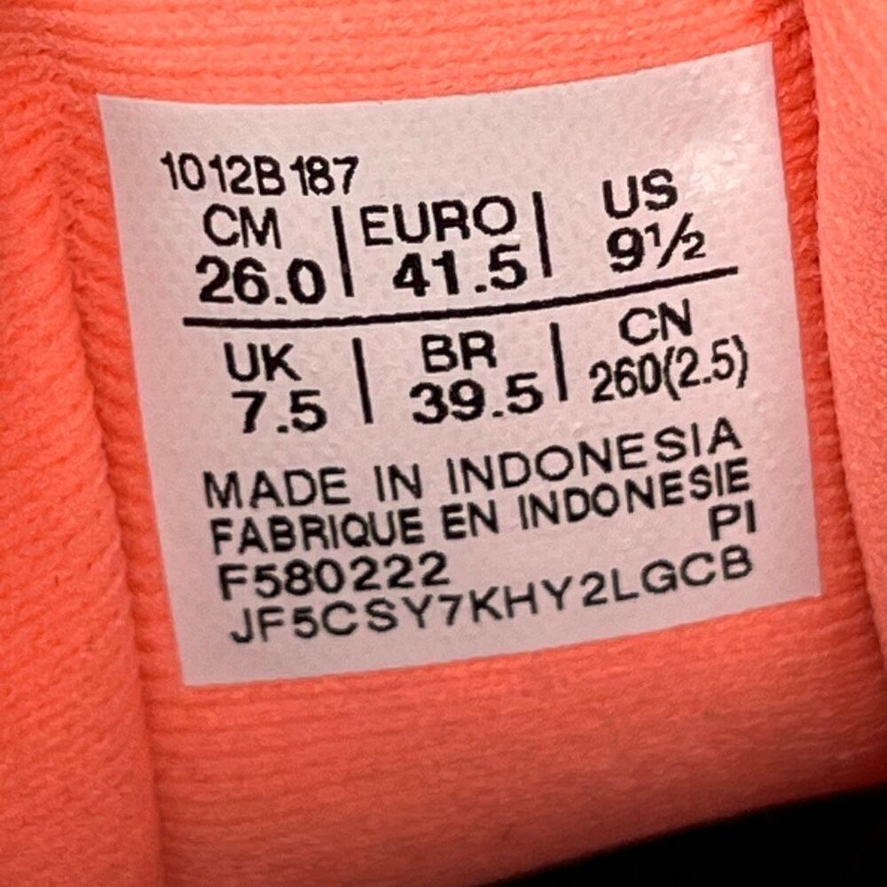 ASICS Gel Kayano 28 Women’s 9.5 Neon Coral Orange Running Shoes 1012B18 - Picture 9 of 9